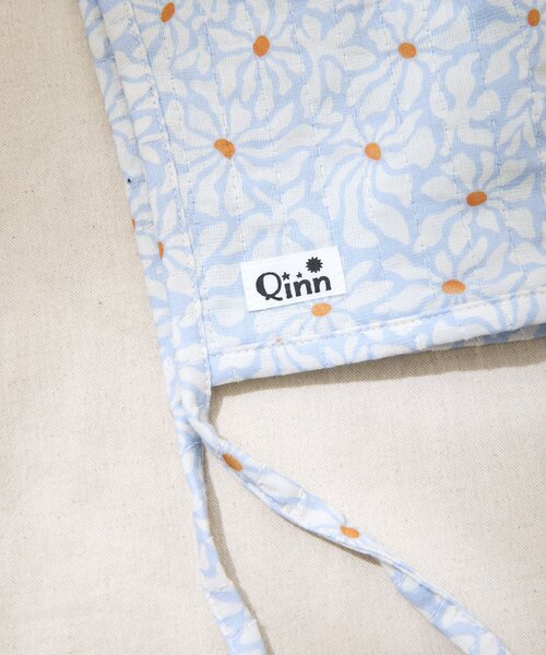 CIAOPANIC TYPY（チャオパニックティピー）の「【BABY】【Qinn】ダブルガーゼボンネット綿100％（その他ベビーウェア・キッズ・ホワイト/サックスブルー/ブラウン・ONE SIZE）」の11枚目の写真