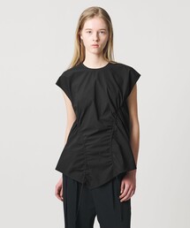 AEWEN MATOPH | ＜AEWEN MATOPH＞イレギュラーギャザーブラウス ウォッシャブル(シャツ/ブラウス)