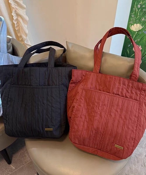 VIBGYOR(ヴィブジョー)の「Mignonjour/シンプルエアリートートバッグ M2910(トートバッグ・レディース・ブルー/レッド/ブラック/アイボリー/その他1・FREE)」の10枚目の写真