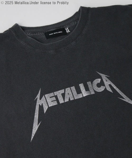 GOOD ROCK SPEED(グッドロックスピード)の「METALLICAラメT(Tシャツ/カットソー・レディース・チャコールグレー・FREE)」の3枚目の写真