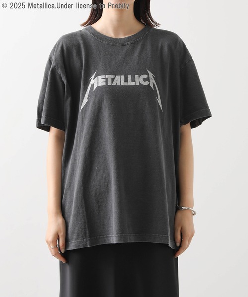GOOD ROCK SPEED(グッドロックスピード)の「METALLICAラメT(Tシャツ/カットソー・レディース・チャコールグレー・FREE)」の8枚目の写真