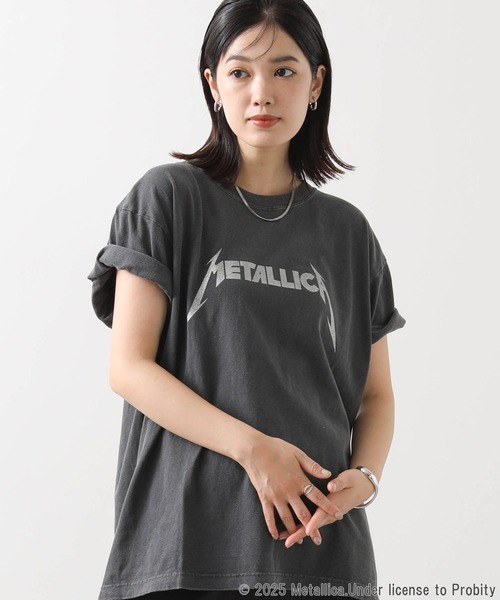 GOOD ROCK SPEED(グッドロックスピード)の「METALLICAラメT(Tシャツ/カットソー・レディース・チャコールグレー・FREE)」の14枚目の写真