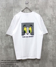 【TOM&JERRY/トム＆ジェリー】プリント オーバーサイズ Tシャツ（T26-101）