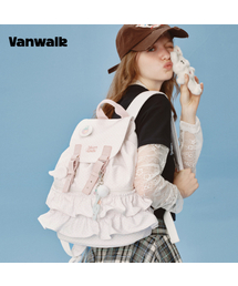 VANWALK（バンウォーク）の「Shirring Backpack [White]（バックパック/リュック）」