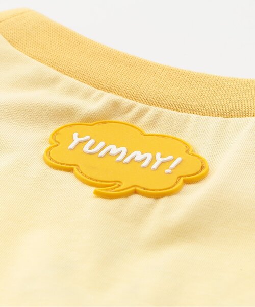 BIT'Z(ビッツ)の「【接触冷感/知育】スナックタイム仕掛け半袖Tシャツ(Tシャツ/カットソー・キッズ・マスタード/ターコイズブルー・120/110/100/95/90/80)」の12枚目の写真