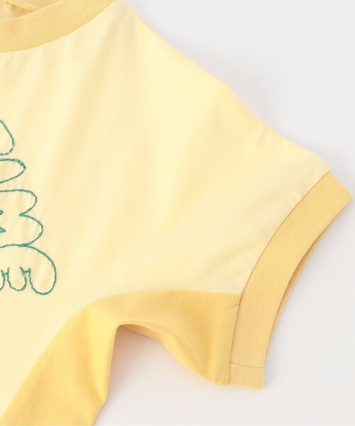 BIT'Z(ビッツ)の「【接触冷感/知育】スナックタイム仕掛け半袖Tシャツ(Tシャツ/カットソー・キッズ・マスタード/ターコイズブルー・120/110/100/95/90/80)」の13枚目の写真