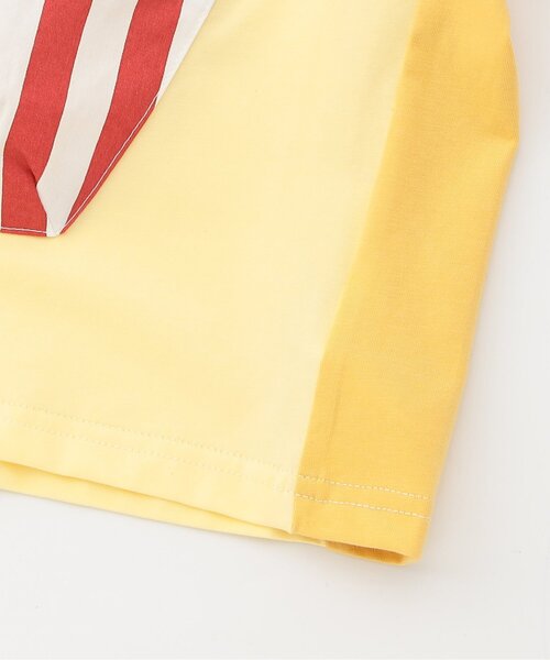 BIT'Z(ビッツ)の「【接触冷感/知育】スナックタイム仕掛け半袖Tシャツ(Tシャツ/カットソー・キッズ・マスタード/ターコイズブルー・120/110/100/95/90/80)」の14枚目の写真