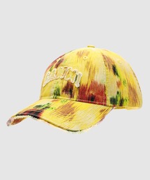GANNI | Washed Cotton Print Canvas Cap(キャップ)