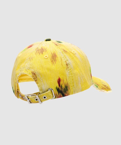 GANNI(ガニー)の「Washed Cotton Print Canvas Cap(キャップ・レディース・その他2/その他1・ONE SIZE)」の3枚目の写真