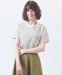 バッキンガムベア バスクボーダーポケTシャツ