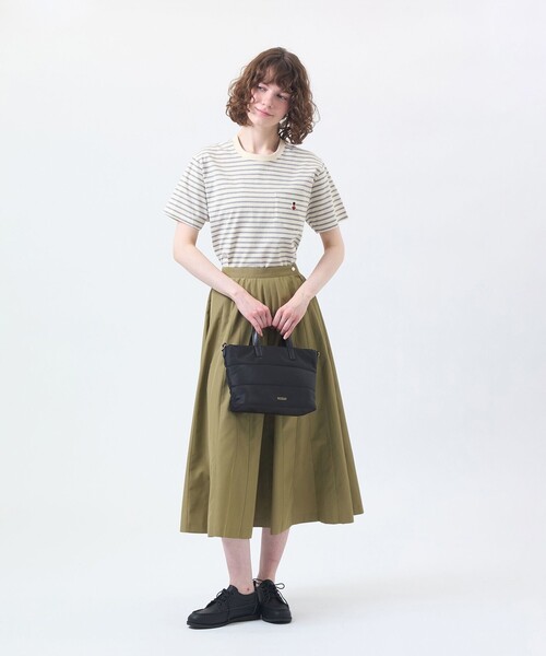 MACKINTOSH PHILOSOPHY(マッキントッシュ フィロソフィー)の「バッキンガムベア バスクボーダーポケTシャツ(Tシャツ/カットソー・レディース・ブルー系その他3/グレー系その他/ブルー・38)」の4枚目の写真