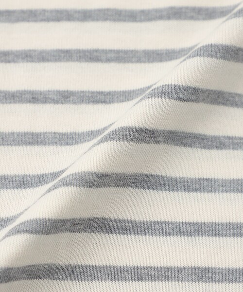 MACKINTOSH PHILOSOPHY(マッキントッシュ フィロソフィー)の「バッキンガムベア バスクボーダーポケTシャツ(Tシャツ/カットソー・レディース・ブルー系その他3/グレー系その他/ブルー・38)」の13枚目の写真