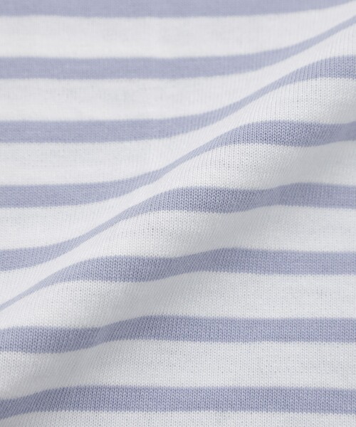MACKINTOSH PHILOSOPHY(マッキントッシュ フィロソフィー)の「バッキンガムベア バスクボーダーポケTシャツ(Tシャツ/カットソー・レディース・ブルー系その他3/グレー系その他/ブルー・38)」の14枚目の写真