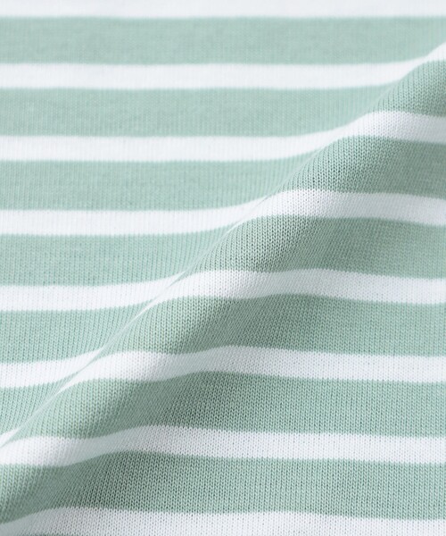 MACKINTOSH PHILOSOPHY(マッキントッシュ フィロソフィー)の「バッキンガムベア バスクボーダーポケTシャツ(Tシャツ/カットソー・レディース・ブルー系その他3/グレー系その他/ブルー・38)」の15枚目の写真