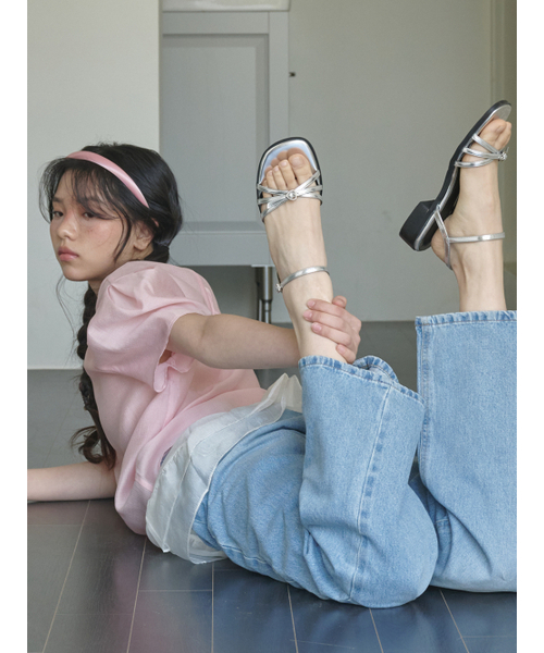 APTO(アプト)の「Calar カラーサンダル AHSS009(サンダル・レディース・ブラック/ホワイト/シルバー・23cm/23.5cm/24cm/24.5cm/25cm)」の5枚目の写真