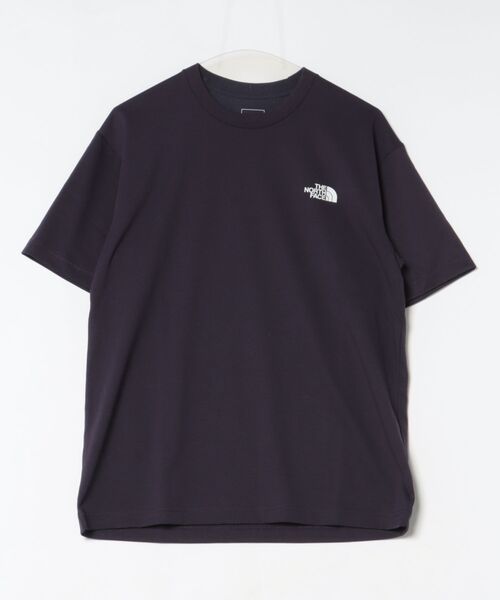 THE NORTH FACE（ザノースフェイス）の「【THE NORTH FACE】S/S Bandana Square Logo Tee（Tシャツ/カットソー・メンズ・ブラック/パープル/ホワイト・M/L/LL）」の3枚目の写真