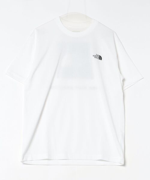 THE NORTH FACE（ザノースフェイス）の「【THE NORTH FACE】S/S Bandana Square Logo Tee（Tシャツ/カットソー・メンズ・ブラック/パープル/ホワイト・M/L/LL）」の2枚目の写真