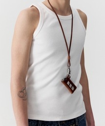 ESC STUDIO（イーエスシースタジオ）の「【ESC STUDIO】esc snug ribbed tank top / 【イーエスシーステュディオ】ESCスナッグリブドタンクトップ（タンクトップ）」