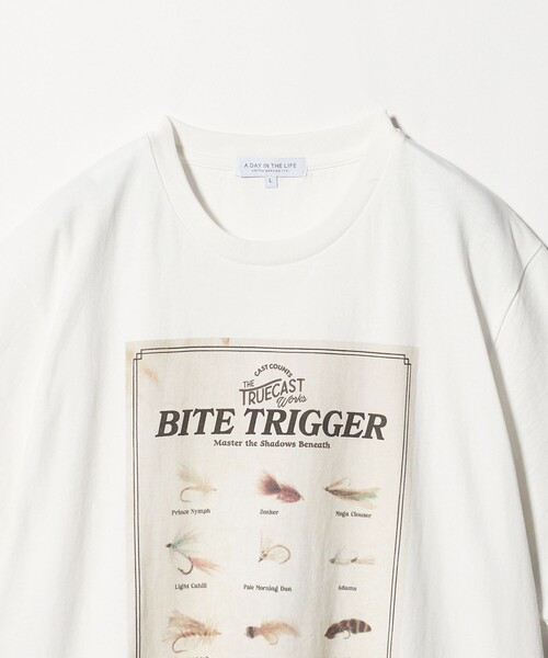 A DAY IN THE LIFE UNITED ARROWS(アデイインザライフユナイテッドアローズ)の「フィッシング プリント リラックス カットソー<A DAY IN THE LIFE>(Tシャツ/カットソー・メンズ・その他2/その他1/その他3・L/M)」の10枚目の写真