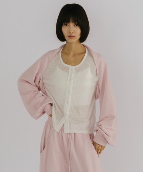 duei(デュイ)の「腰巻マルチウェイスウェットパンツ(スウェットパンツ・レディース・ピンク/ブラウン/ライトグレー・FREE)」の12枚目の写真