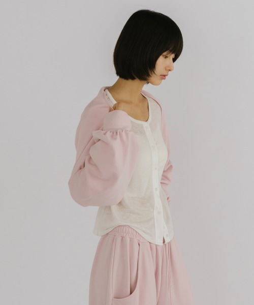duei(デュイ)の「腰巻マルチウェイスウェットパンツ(スウェットパンツ・レディース・ピンク/ブラウン/ライトグレー・FREE)」の11枚目の写真