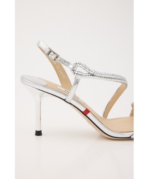 STACCATO(スタッカート)の「ジャスミングリタリングヒールサンダル(サンダル・レディース・シルバー・22.5cm/23cm/23.5cm/24cm)」の2枚目の写真