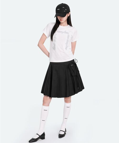 Miseki SEOUL(ミセキソウル)の「Chicano lettering short sleeve WHITE(Tシャツ/カットソー・レディース・その他・OS)」の6枚目の写真