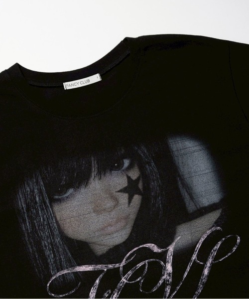 FANCY CLUB(ファンシークラブ)の「【FANCY CLUB】FCL SHADOW DOLL TEE / 【ファンシークラブ】FCLシャドードールグラフィックプリント半袖Tシャツ(Tシャツ/カットソー・レディース・ブラック/ブラック系その他・01/02)」の13枚目の写真