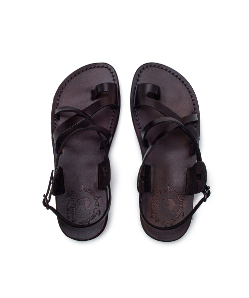 JERUSALEM SANDALS(エルサレム サンダル)の「6 ザ グッド シェパード バックル ブラウン (THE GOOD SHEPHERD BUCKLE)(サンダル・レディース・ブラウン・27cm/23.5cm/28cm/26cm/25cm/24.5cm/24cm/23cm)」の3枚目の写真