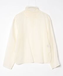TODAYFUL（トゥデイフル）の「Sheer Tie Blouse（Tシャツ/カットソー）」