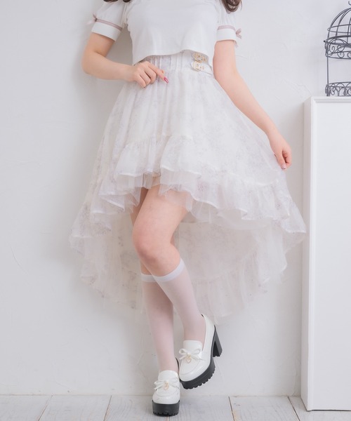 ROJITA(ロジータ)の「【セットアップ対応/新色登場】ストーン付きフィッシュテールスカート(スカート・レディース・アイボリー/ブラック/ブルー/ミント/ピンク・FREE)」の20枚目の写真