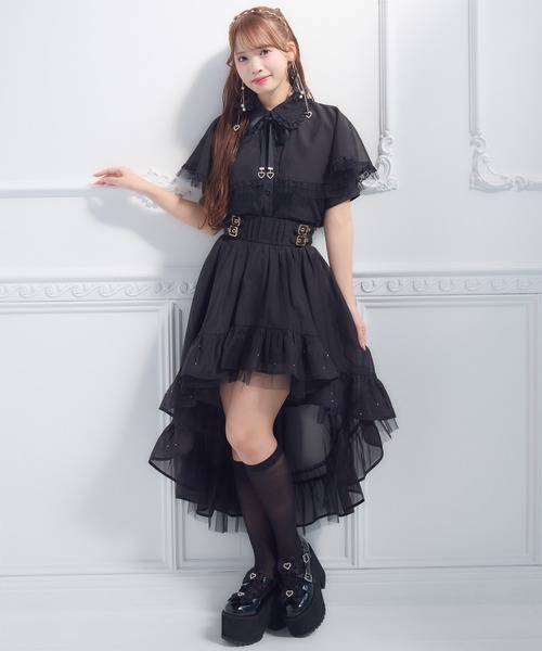 ROJITA(ロジータ)の「【セットアップ対応/新色登場】ストーン付きフィッシュテールスカート(スカート・レディース・アイボリー/ブラック/ブルー/ミント/ピンク・FREE)」の20枚目の写真