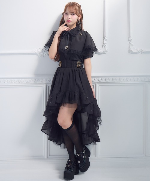 ROJITA(ロジータ)の「【セットアップ対応/新色登場】ストーン付きフィッシュテールスカート(スカート・レディース・アイボリー/ブラック/ブルー/ミント/ピンク・FREE)」の21枚目の写真