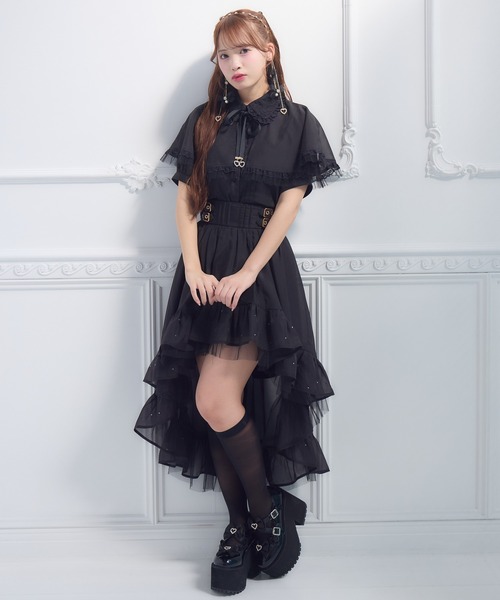 ROJITA(ロジータ)の「【セットアップ対応/新色登場】ストーン付きフィッシュテールスカート(スカート・レディース・アイボリー/ブラック/ブルー/ミント/ピンク・FREE)」の22枚目の写真