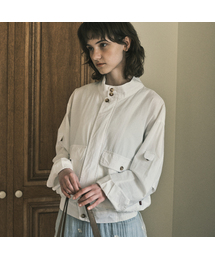 OURNOSTALGIA（アワー ノスタルジア）の「Light Cotton blouson jumper_2color(OC25-OT04)（MA-1）」