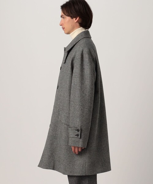 Mackintosh(マッキントッシュ)の「MACKINTOSH HUMBIE ウールグレンチェック ステンカラーコート(ステンカラーコート・メンズ・グレー系その他・40/36)」の10枚目の写真