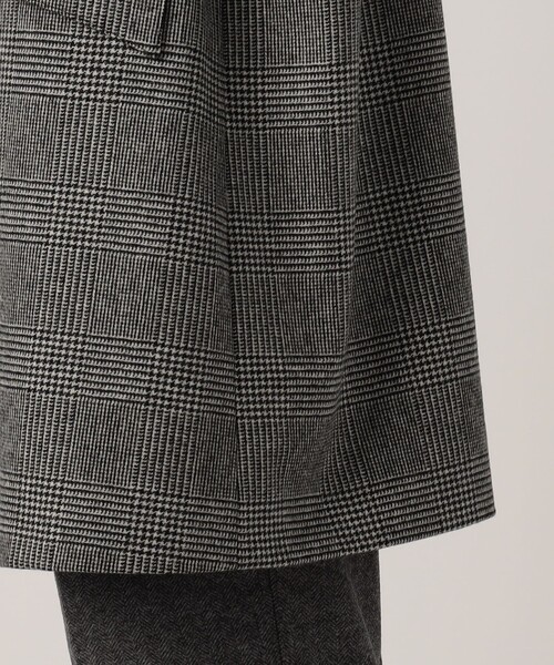 Mackintosh(マッキントッシュ)の「MACKINTOSH HUMBIE ウールグレンチェック ステンカラーコート(ステンカラーコート・メンズ・グレー系その他・40/36)」の5枚目の写真