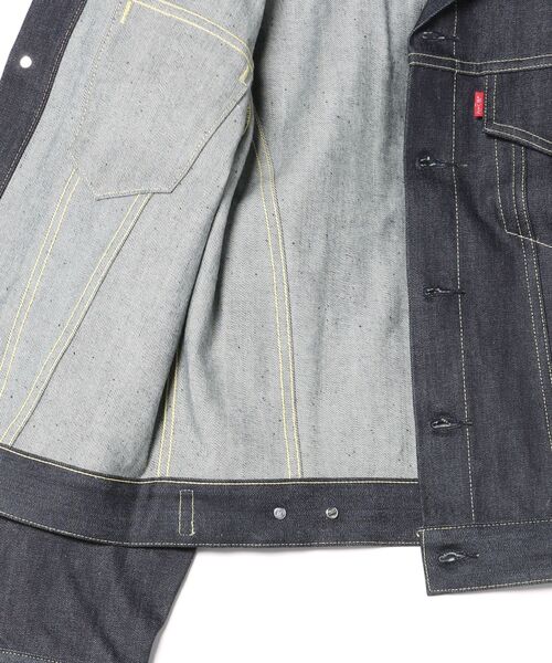 JUGLANS(ユグランス)の「【LEVI’S】1961 TYPEIII 557(デニムジャケット・メンズ・インディゴブルー・L/M/S/XXL/XL)」の3枚目の写真
