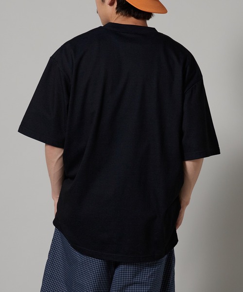 OK YESTERDAY(オッケーイエスタデイ)の「OK YESTERDAY / オーケー イエスタデイ ダブルフェイスTシャツ 秋 秋服 2026年秋冬(Tシャツ/カットソー・メンズ・グリーン/ネイビー・M/L)」の20枚目の写真