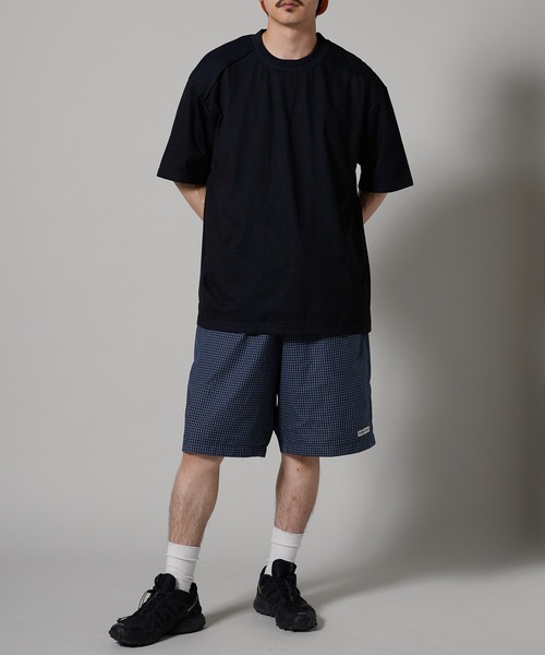 OK YESTERDAY(オッケーイエスタデイ)の「OK YESTERDAY / オーケー イエスタデイ ダブルフェイスTシャツ 秋 秋服 2026年秋冬(Tシャツ/カットソー・メンズ・グリーン/ネイビー・M/L)」の3枚目の写真