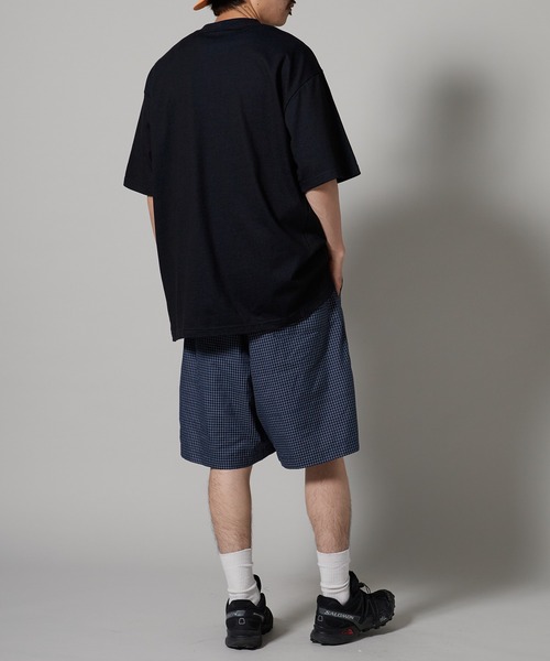 OK YESTERDAY(オッケーイエスタデイ)の「OK YESTERDAY / オーケー イエスタデイ ダブルフェイスTシャツ 秋 秋服 2026年秋冬(Tシャツ/カットソー・メンズ・グリーン/ネイビー・M/L)」の5枚目の写真