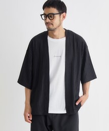五分袖カーディガンTセット