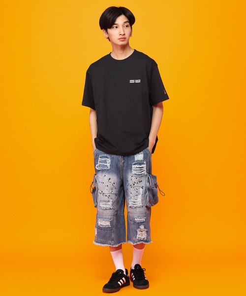 ALAND（エーランド）の「ALAND×MOM'S TOUCH／イラストTシャツ（Tシャツ/カットソー・レディース・ブラック/ホワイト・MEDIUM/LARGE）」の10枚目の写真