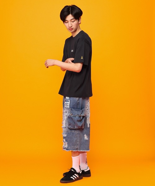ALAND（エーランド）の「ALAND×MOM'S TOUCH／イラストTシャツ（Tシャツ/カットソー・レディース・ブラック/ホワイト・MEDIUM/LARGE）」の11枚目の写真