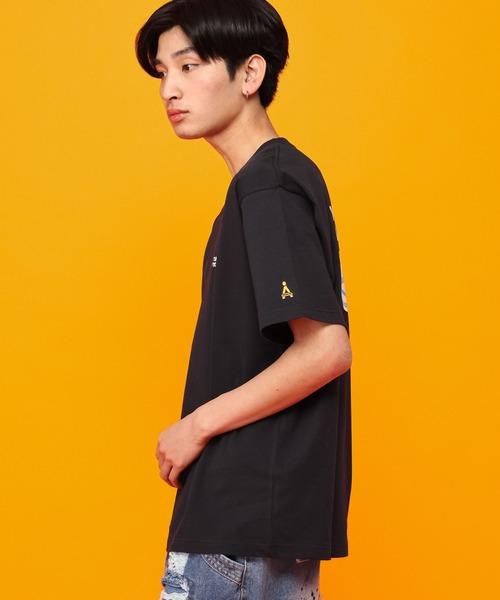 ALAND（エーランド）の「ALAND×MOM'S TOUCH／イラストTシャツ（Tシャツ/カットソー・レディース・ブラック/ホワイト・MEDIUM/LARGE）」の15枚目の写真
