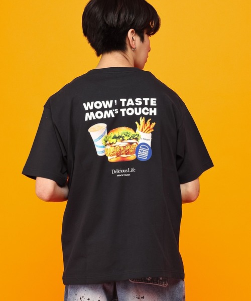 ALAND（エーランド）の「ALAND×MOM'S TOUCH／イラストTシャツ（Tシャツ/カットソー・レディース・ブラック/ホワイト・MEDIUM/LARGE）」の16枚目の写真