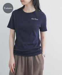 『別注』PETIT BATEAU×DOORS EMBROIDERYT-SHIRTSCU