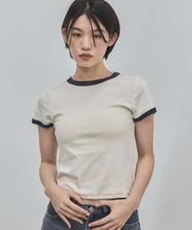 feepur | ソフトタッチコンパクトリンガーTee(Tシャツ/カットソー)