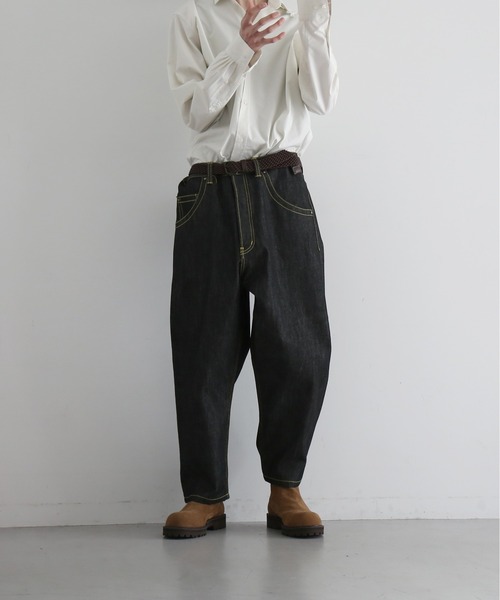 biscuithead(ビスケットヘッド)の「biscuithead Bzp-2(デニムパンツ・メンズ・レッド/イエロー/ブルー/ブラック・SMALL)」の4枚目の写真