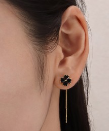 blackdia ocean シック フラワー ピアス